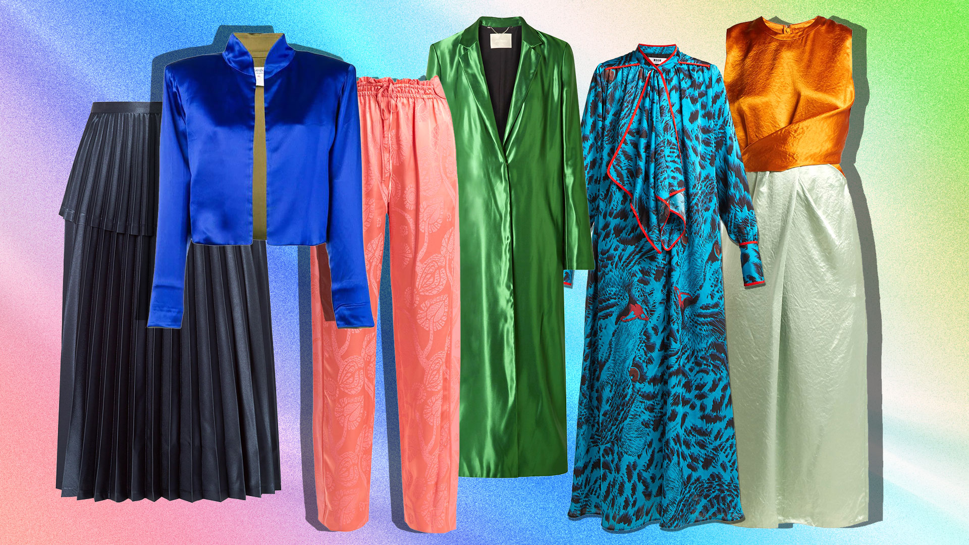 Silk Satin Clothing Is an Easy Way to Vary a Fall Wardrobe