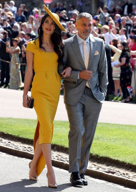 STYLECASTER | How Celebs Know the Royals | George Clooney and Amal Clooney