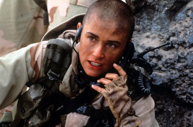 STYLECASTER | Most Iconic Movie Hair | Jordan O'Neil in "G.I. Jane"