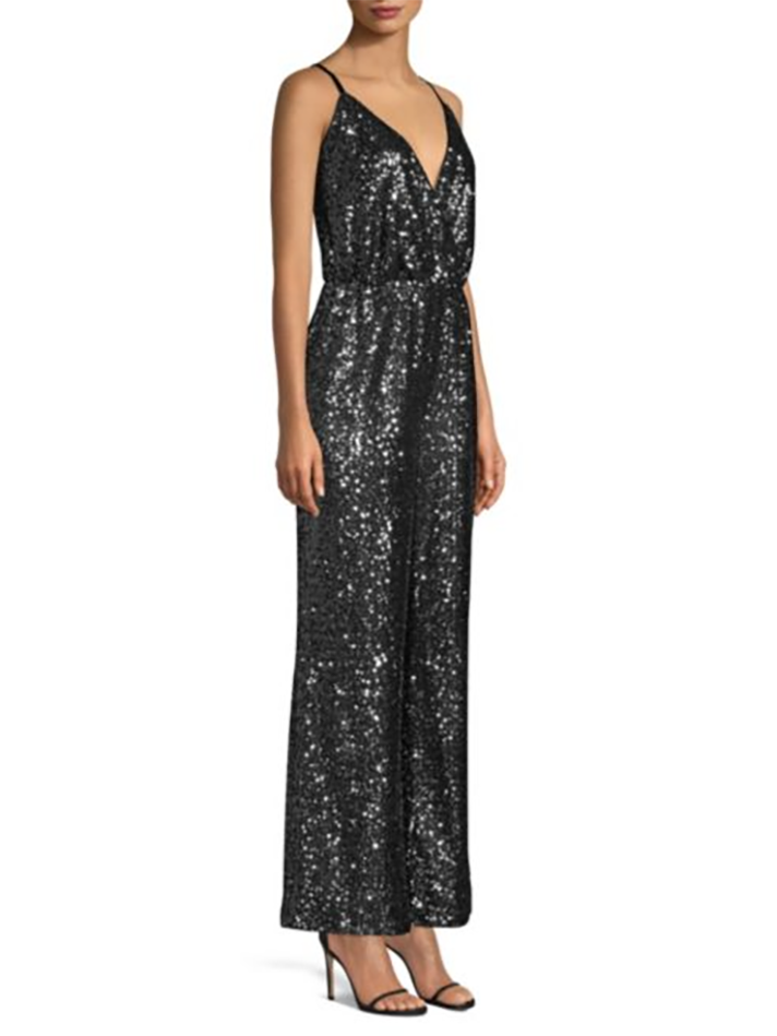 STYLECASTER | Sequin Jumpsuits Are the Trendiest (and Comfiest) Way to Dress Up This Holiday Season