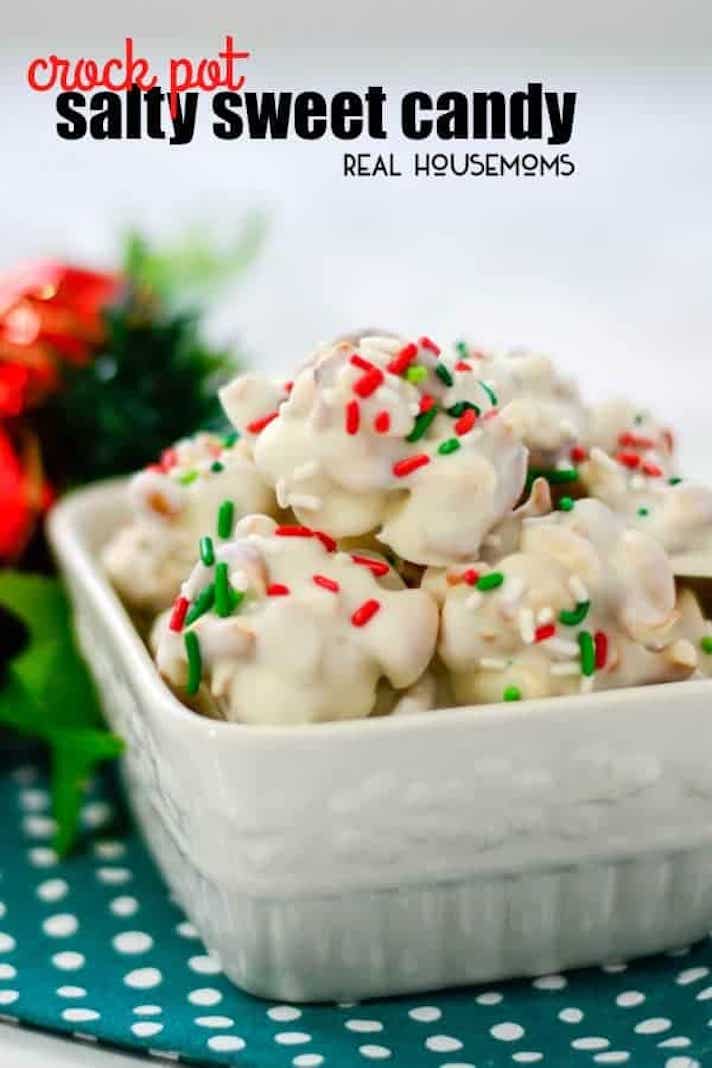 STYLECASTER | Impressive Holiday Desserts You Can Make in a Slow Cooker | Salty-Sweet Candy