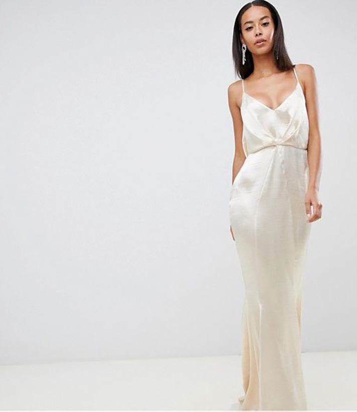 STYLECASTER | Gold Wedding Gowns Are the Showstopping 2019 Wedding Trend We Can't Get Enough Of