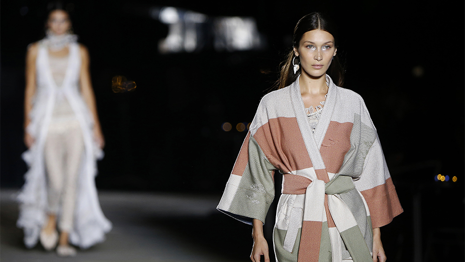 bella hadid fashion week