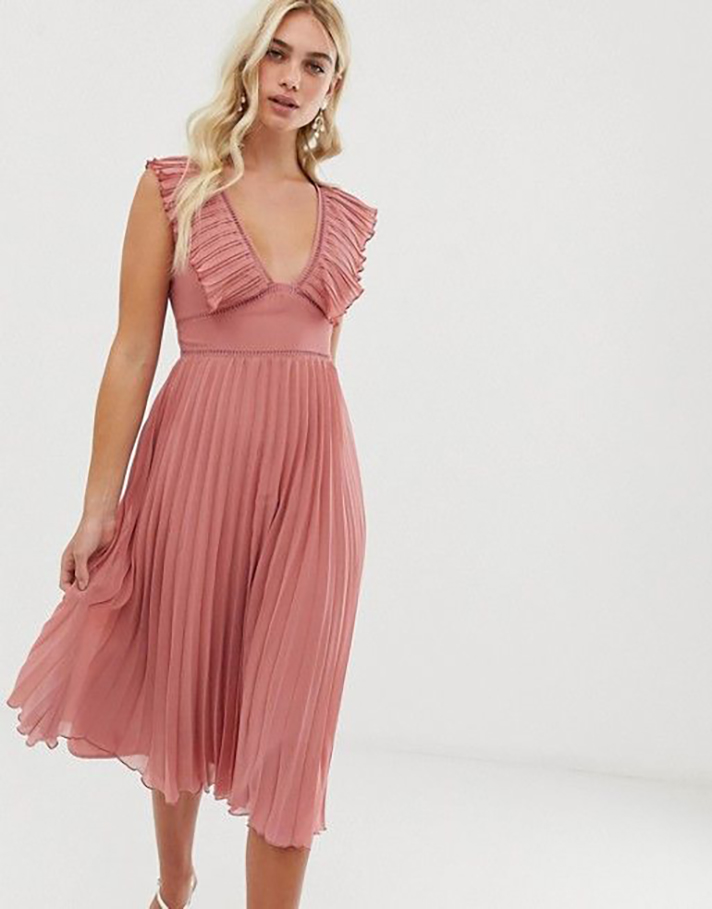 STYLECASTER | You Can't Go Wrong with Blush Bridesmaid Dresses