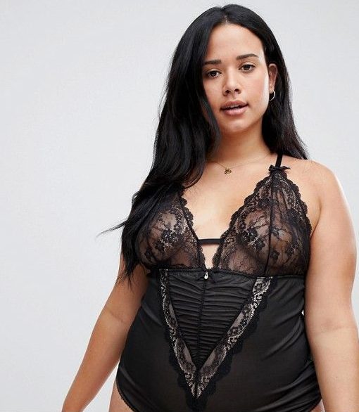 STYLECASTER | Plus-Size Lingerie For Valentines Day