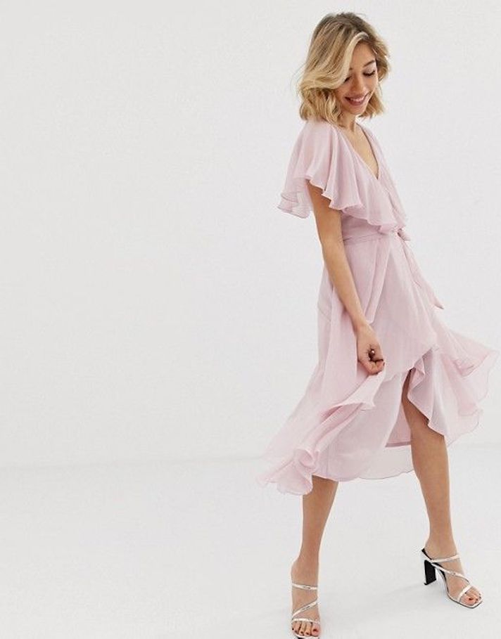 STYLECASTER | Chic Pink Bridesmaid Dresses in Every Possible Shade