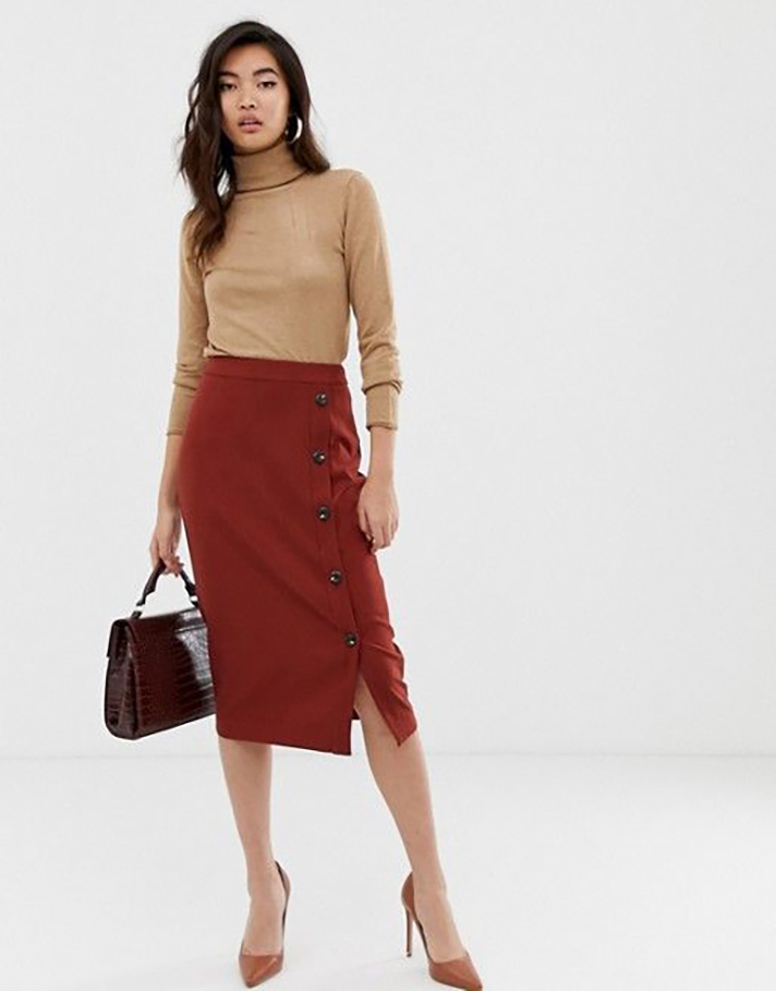 STYLECASTER | Chic Winter Skirts to Cozy Up in, ASAP