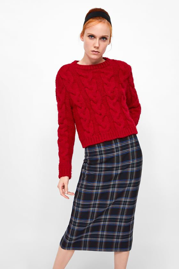 STYLECASTER | Chic Winter Skirts to Cozy Up in, ASAP