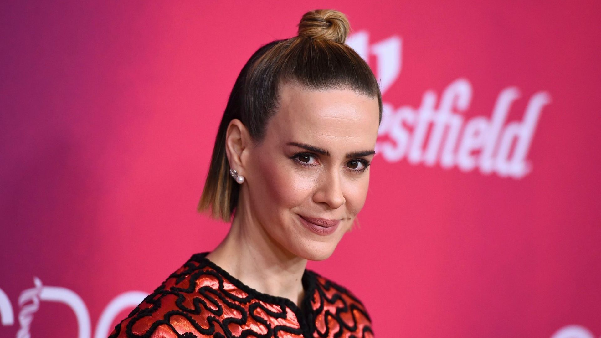 Sarah Paulson's FX Press Tour Outfit Looked Like a Chic Little Bo-Peep