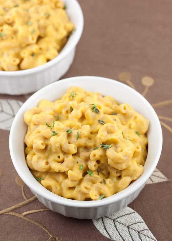 STYLECASTER | 17 Slow-Cooker Mac and Cheese Recipes That Are Total Game-Changers | Butternut Squash Mac and Cheese