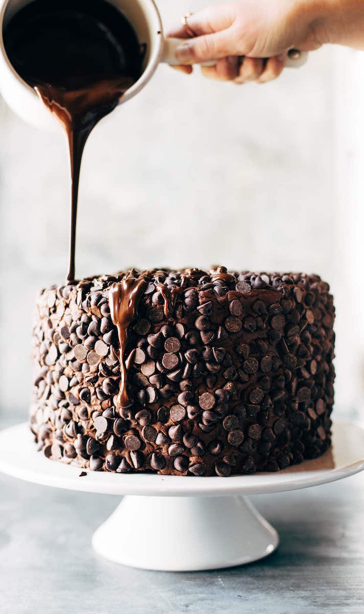 STYLECASTER | 17 Easy Chocolate Desserts That Want to Be Your Valentine | Blackout Chocolate Cake