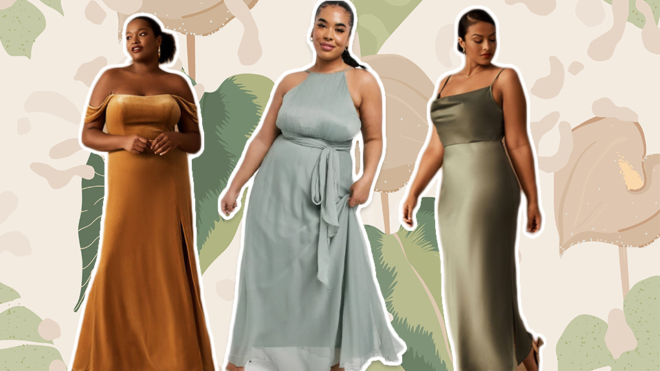 STYLECASTER | Plus Size Bridesmaid Dresses