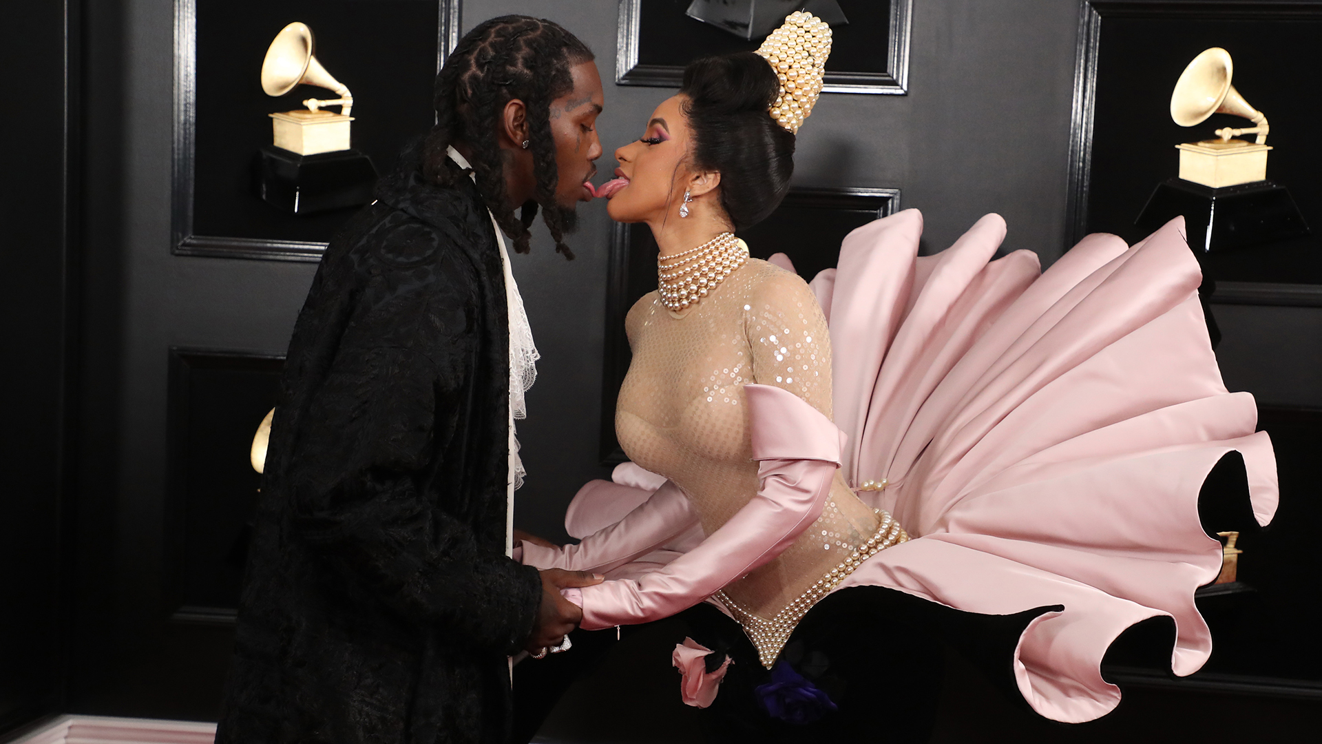 Cardi B and Offset | Grammys 2019