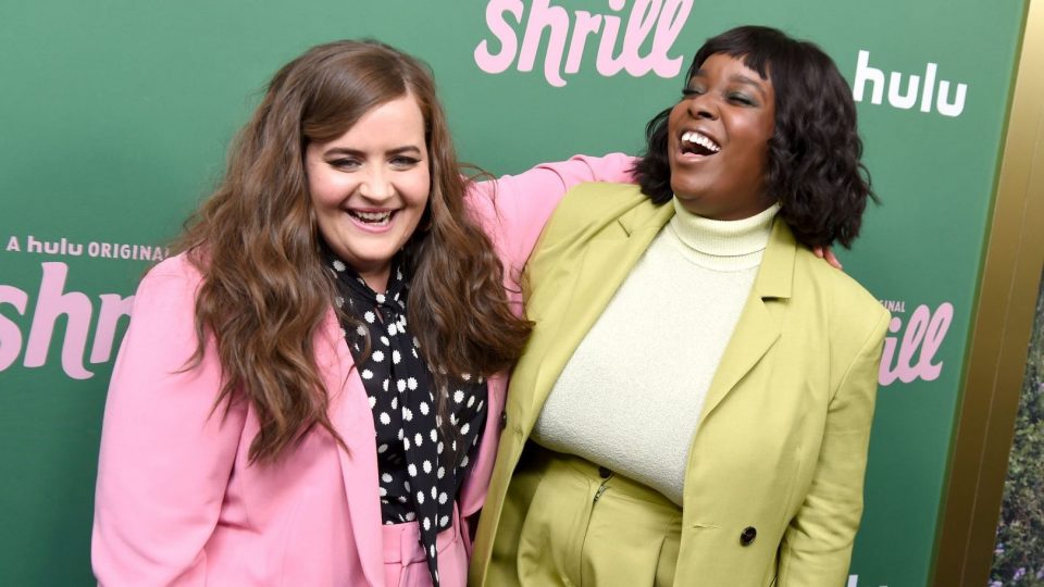 Aidy Bryant’s Jimmy Kimmel Live Dress Is the Spring Look We Deserve