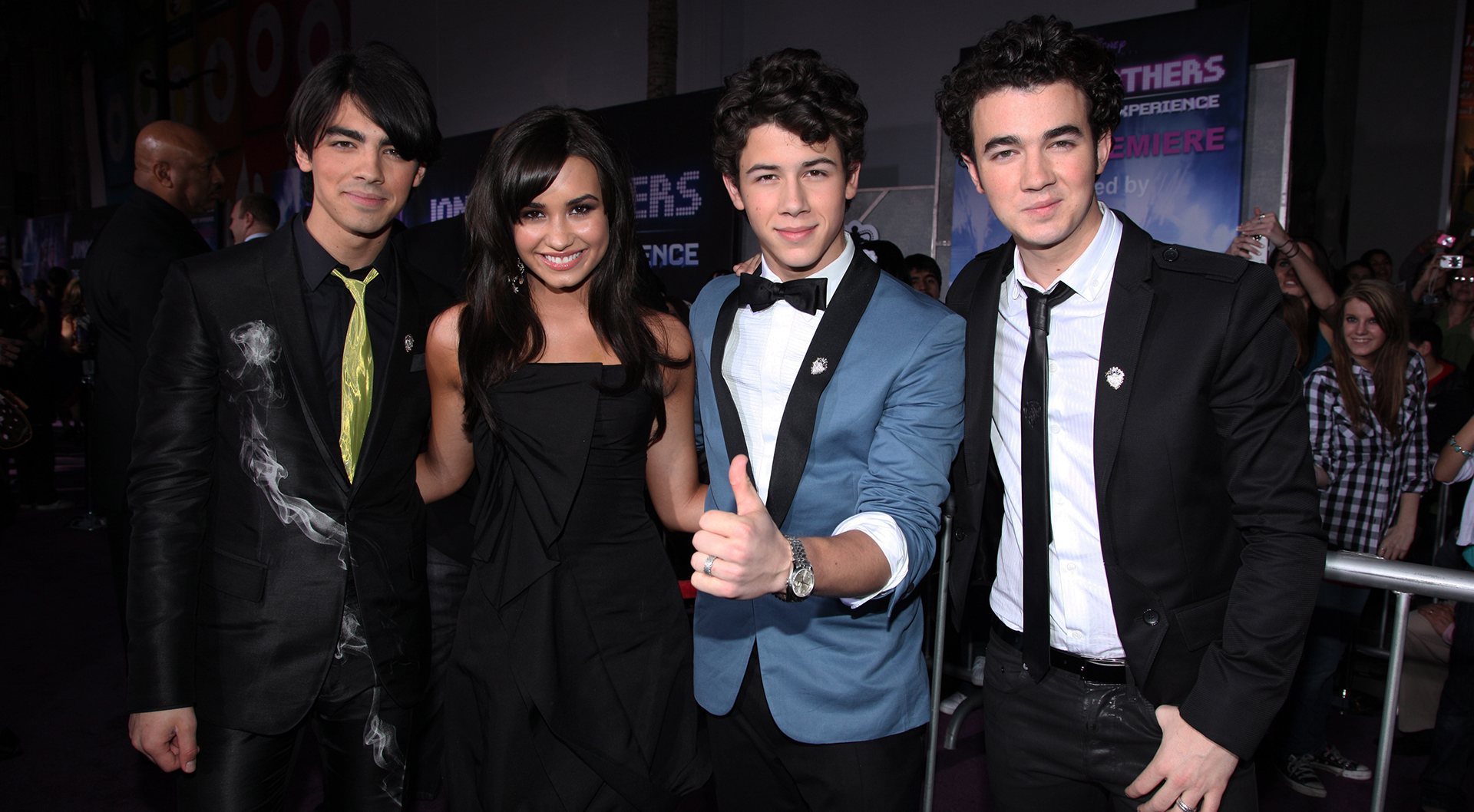 Jonas Brothers and Demi Lovato