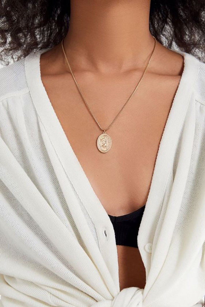 STYLECASTER | 2018 Might Be Long Gone, but Coin Jewelry Isn't