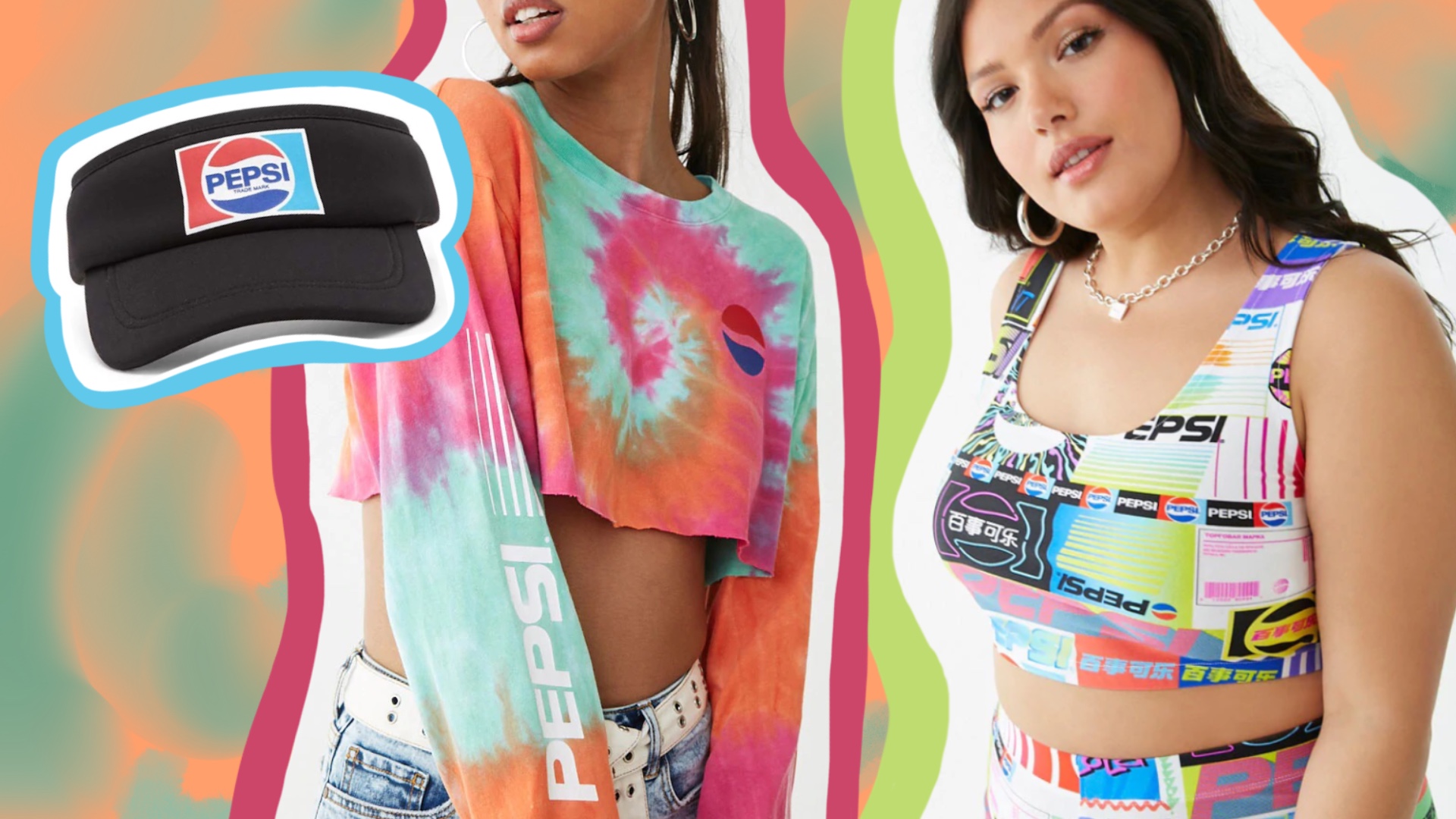 The Forever 21 x Pepsi Collab Has All the '90s Vibes
