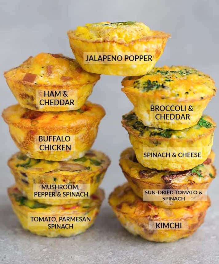 STYLECASTER | 17 Make-Ahead Freezer Breakfasts for Busy Mornings | Egg Muffins