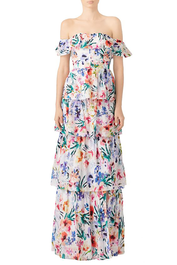 STYLECASTER | Designer Wedding Guest Dresses You Can Rent from Rent the Runway