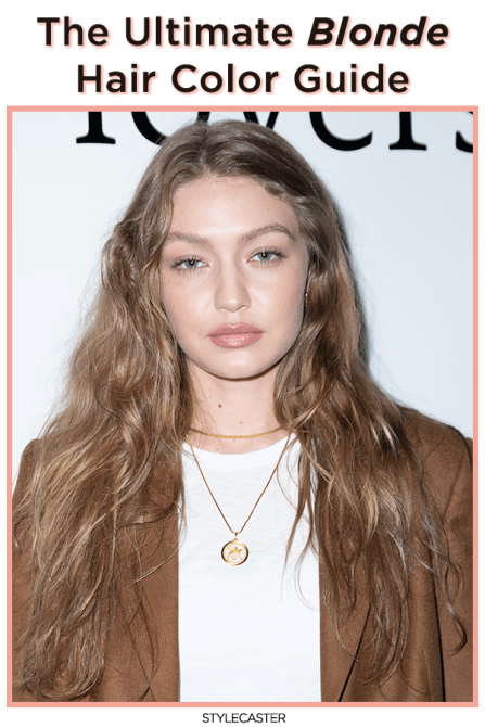 STYLECASTER | blonde hair color | blonde highlights | balayage | platinum blonde | blonde hair color ideas | dirty blonde