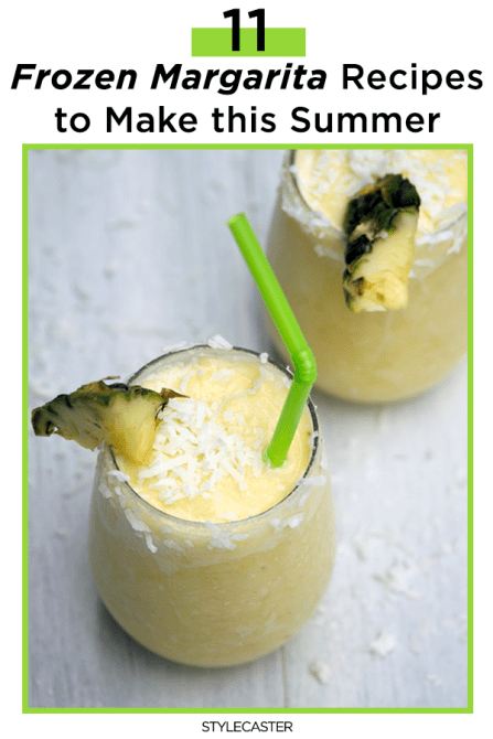 STYLECASTER | frozen margaritas | margarita recipes | frozen margarita recipes | easy margarita recipes | easy frozen margarita | skinny margarita recipe | mango margarita | strawberry margarita