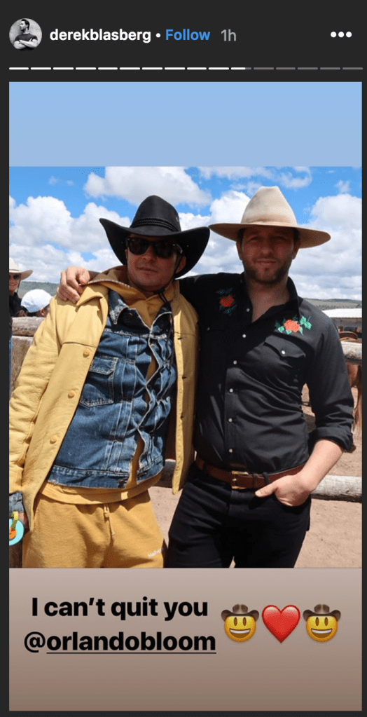 Derek Blasberg/Instagram.