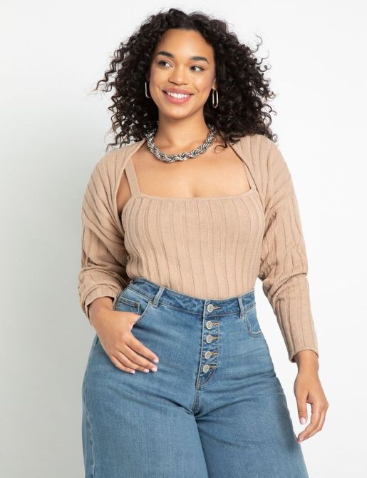 STYLECASTER | Plus Size Sweaters