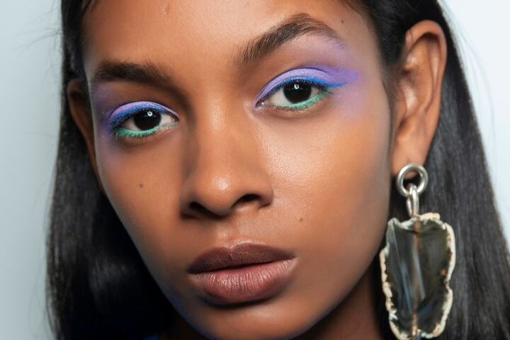 model eyeshadow target