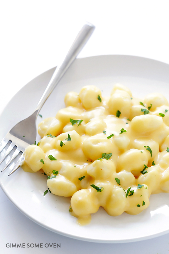 STYLECASTER | comfort food recipe | gnocci mac and cheese