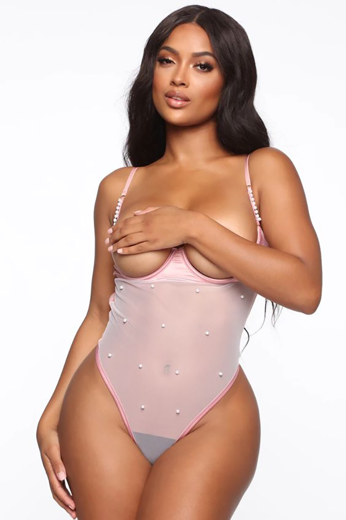 STYLECASTER | Shiny, Sparkly Lingerie Is the Sexiest Way to Ring in the Holidays