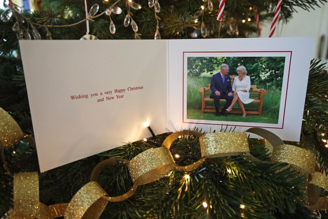 Prince Charles and Camilla Duchess of Cornwall Christmas card