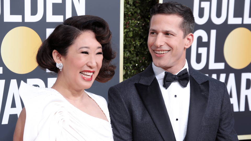Sandra Oh, Andy Samberg Golden Globes