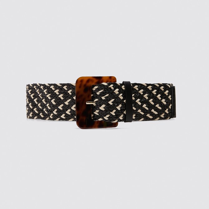 zara spring 2020 two toned belt