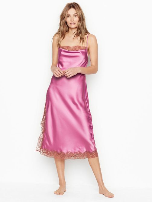 wear pajama trend midi slip