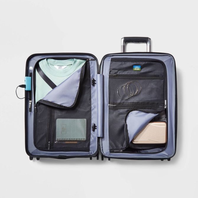 target open story carry on luggage