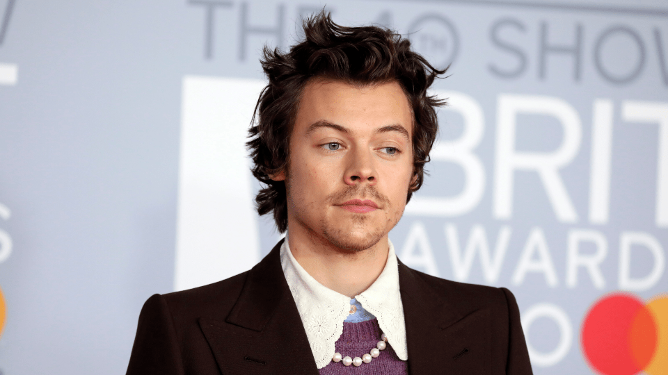 Harry Styles at BRITs 2020