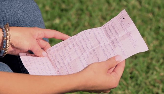 letter from hannah ann the bachelor