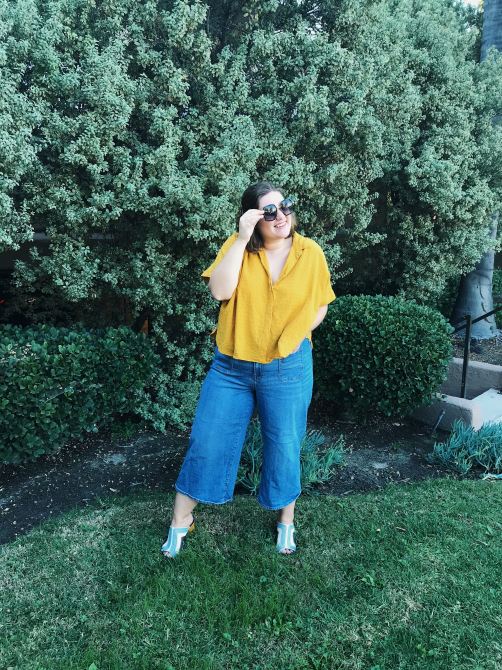 cropped denim Maggie griswold