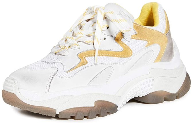 STYLECASTER | Summer Sneaker Trends 2020 | neutral chunky sneaker