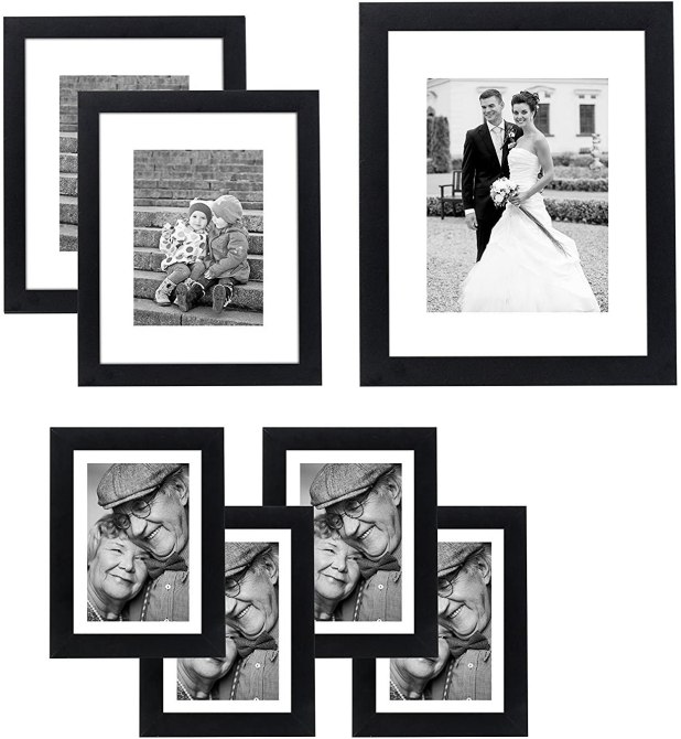 STYLECASTER | home office decor trends monochrome frames