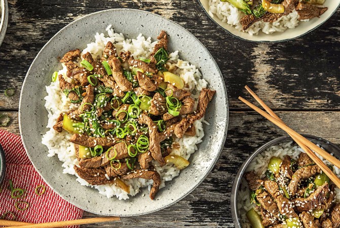 HelloFresh stir fry