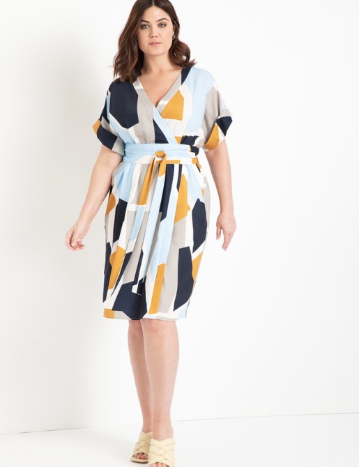 STYLECASTER | Eloquii Spring 2020 Sale | wrap dress