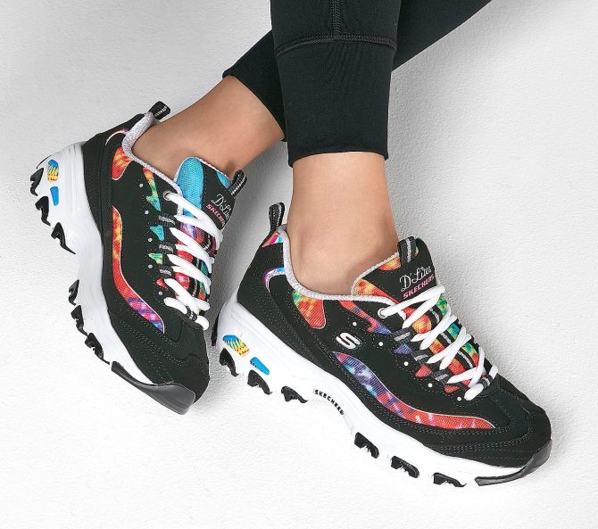 STYLECASTER | Tie Dye Trend 2020 | tie dye skechers sneakers