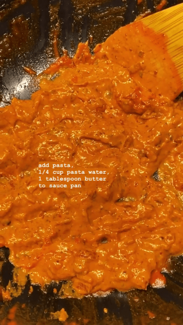 STYLECASTER | Gigi Hadid Vodka Sauce Recipe 