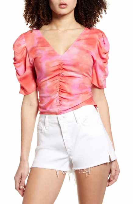 STYLECASTER | Coachella Fashion Trends 2020 | tie-dye top