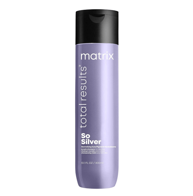 MATRIX Total Results So Silver Color Depositing Purple Shampoo