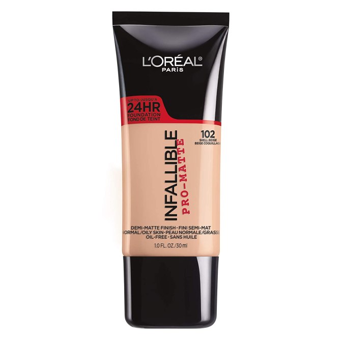 loreal paris matte foundation