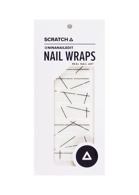SCRATCH Monochrome Nail Wraps