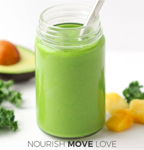 STYLECASTER | energizing smoothie recipes | pineapple kale energy smoothie
