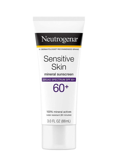 Neutrogena Sensitive Skin Mineral Sunscreen Lotion SPF 60